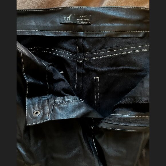 Faux Leather Pants - Picture 3 of 4